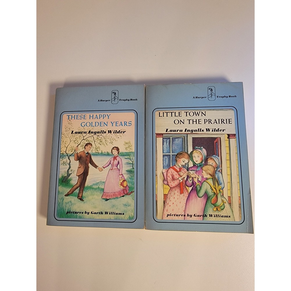 Laura Ingalls Wilder Little House 8 Book Set Harper Paperback